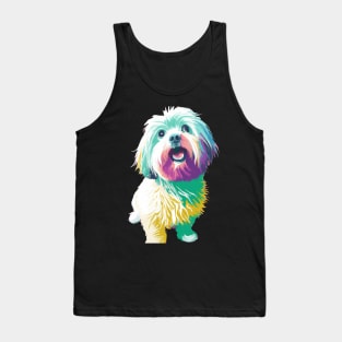 Coton de Tulear Pop Art - Dog Lover Gifts Tank Top